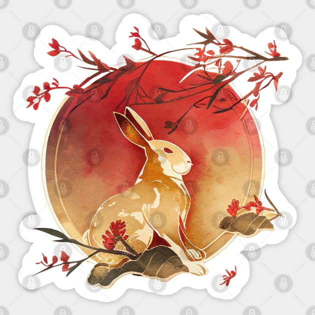 Happy Lunar New Year 2023 - Year of the Rabbit Sticker by DaniGirls